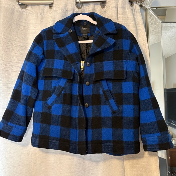 Smythe Jackets & Blazers - SMYTHE | BUFFALO CHECK BARN JACKET